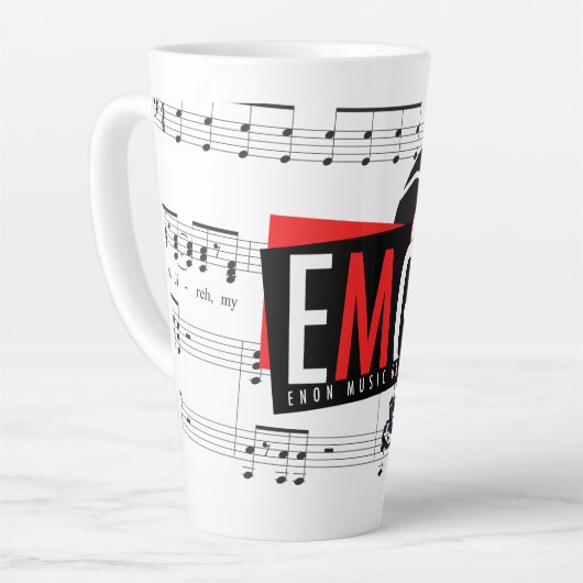 Enon Music Group Latte Mok (Linkerhoek)
