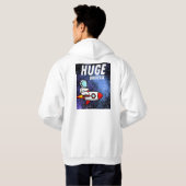 Enorm heelal hoodie (Achterkant volledig)