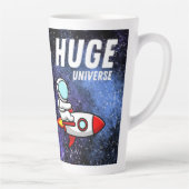 Enorm heelal latte mok (Rechts)
