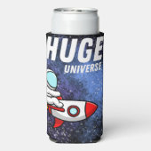 Enorm heelal seltzer blikjeskoeler (Seltzer Achterkant)