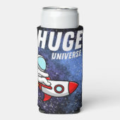 Enorm heelal seltzer blikjeskoeler (Seltzer Voorkant)