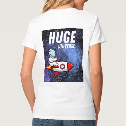 Enorm heelal t-shirt (Achterkant)