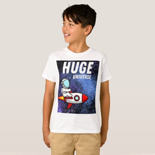 Enorm heelal t-shirt (Voorkant volledig)