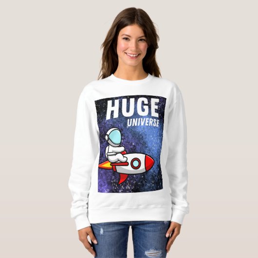 Enorm heelal trui (Voorkant volledig)