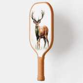 Enorm hert met takken  pickleball paddle (Links)