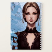 Enorm. tekenontwerp met animatie notitieboek (Achterkant)