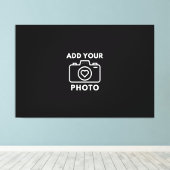 Enorme 40x60 aangepaste foto canvas afdruk (Insitu (Houten vloer))