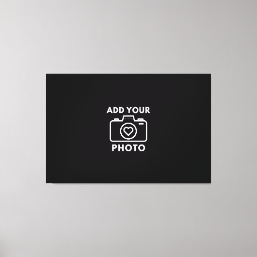 Enorme 40x60 aangepaste foto canvas afdruk (Voorkant)