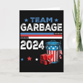 Enorme afval trots Trump-aanhanger 2 Kaart (Voorkant)