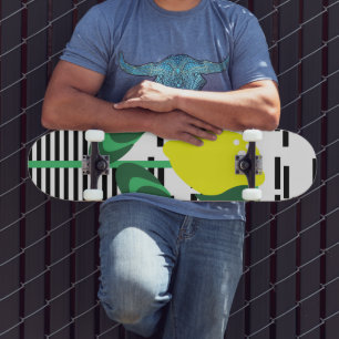 Enorme citroenplant citrusfruit  persoonlijk skateboard