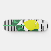 Enorme citroenplant citrusfruit persoonlijk skateboard (Horizontaal)