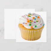 Enorme Cupcake populair Kaart (Voorkant / Achterkant)