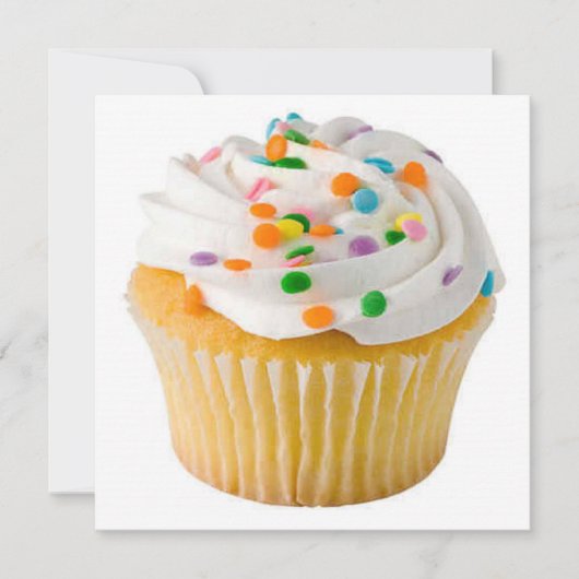 Enorme Cupcake populair Kaart (Voorkant)