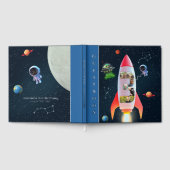 Enorme drie met foto's | Rocket Space 3e verjaarda Gastenboek (Volledig)