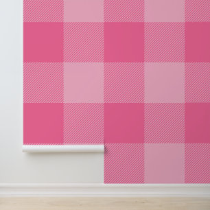 Enorme Franse Roze Buffel Plaid Behang