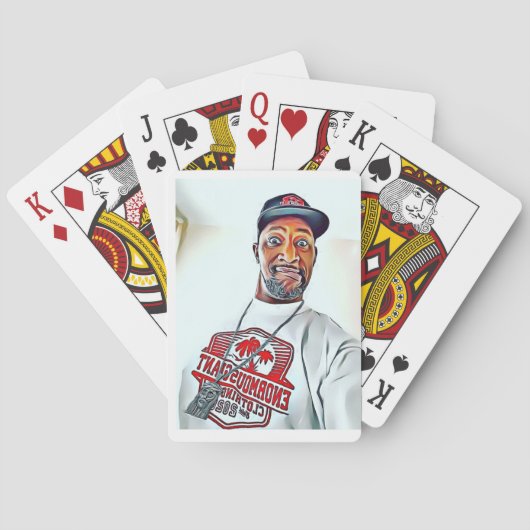 Enorme Giant Clothing co. Speelkaarten (Achterkant)