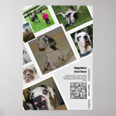 Enorme Great Dane Fokkerij Promotie Poster (Voorkant)