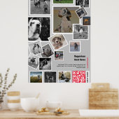 Enorme Great Dane Puppy te koop Poster (Keuken)