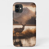 Enorme herten op Mountain Lake Case-Mate iPhone Case (Achterkant)