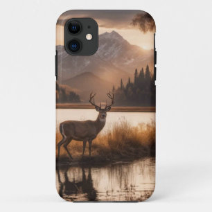Enorme herten op Mountain Lake Case-Mate iPhone Case