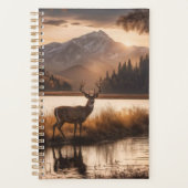 Enorme herten op Mountain Lake Planner (Voorkant)