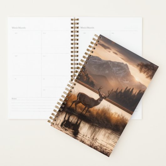 Enorme herten op Mountain Lake Planner (Display)