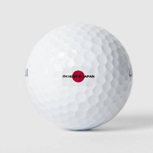 enorme hoeveelheid in Japan Golfballen (Voorkant)