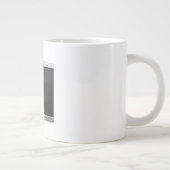 Enorme Logo van 20 oz iTerm2 Grote Koffiekop (Rechts)