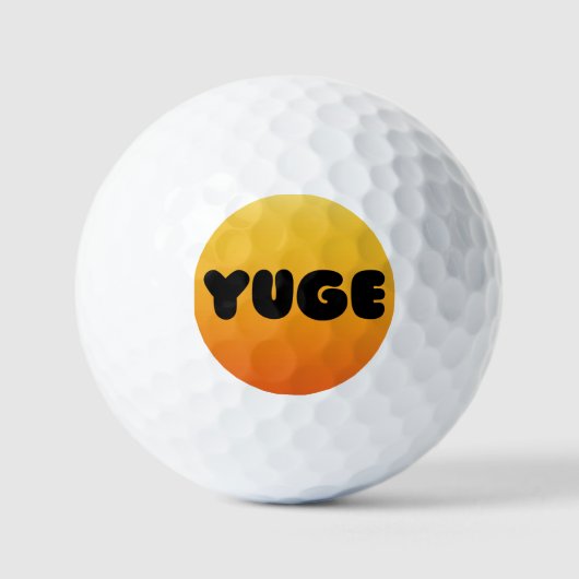 ENORME ONTWERP GOLFBAL GOLFBALLEN (Voorkant)