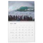 Enorme Pipeline Winter Surf Kalender (Mar 2027)