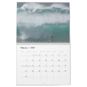 Enorme Pipeline Winter Surf Kalender (Feb 2027)
