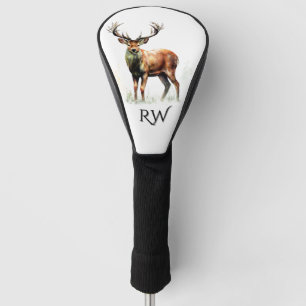 Enorme reephertenmonogram golfheadcover