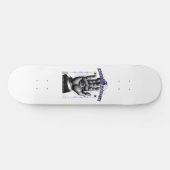 Enorme reus: alziend oog persoonlijk skateboard (Horizontaal)