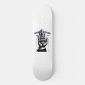 Enorme reus: alziend oog persoonlijk skateboard (Voorkant)
