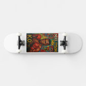 Enorme Reuzen Deckz Art K.O. Persoonlijk Skateboard (Horizontaal)