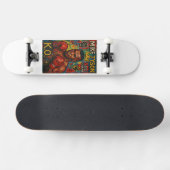 Enorme Reuzen Deckz Art K.O. Persoonlijk Skateboard (Horizontaal)