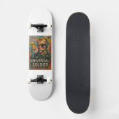 Enorme Reuzen Deckz Kunst Dolfijn Persoonlijk Skateboard (Voorkant)