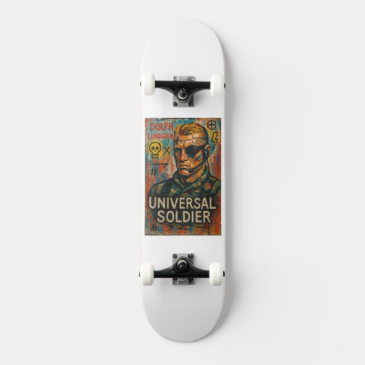 Enorme Reuzen Deckz Kunst Dolfijn Persoonlijk Skateboard (Voorkant)