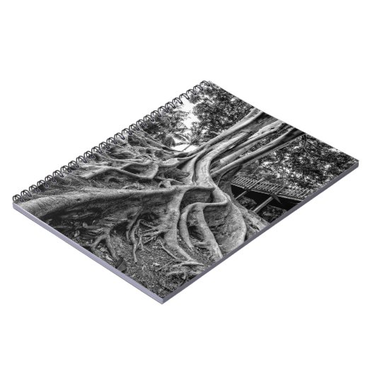 Enorme rubberwortels notitieboek (Linkerzijde)