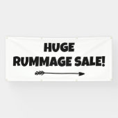 Enorme Rummage Sale! Banner (Horizontaal)