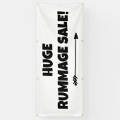 Enorme Rummage Sale! Banner (Verticaal)