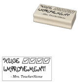 "ENORME VERBETERING!" Het sorteren Rubberzegel Rubberstempel (Gestempeld)