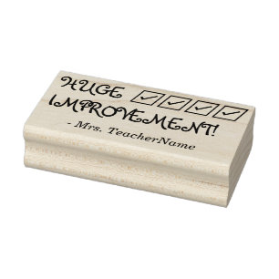 "ENORME VERBETERING!" Het sorteren Rubberzegel Rubberstempel