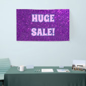 Enorme verkoop glitter banner (Beurs)
