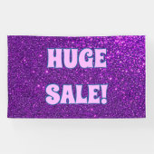 Enorme verkoop glitter banner (Horizontaal)
