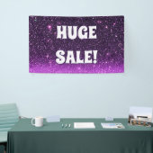 Enorme verkoop glitter banner (Beurs)