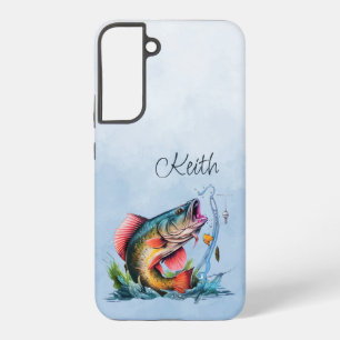 Enorme vis die uit het water valt samsung galaxy hoesje