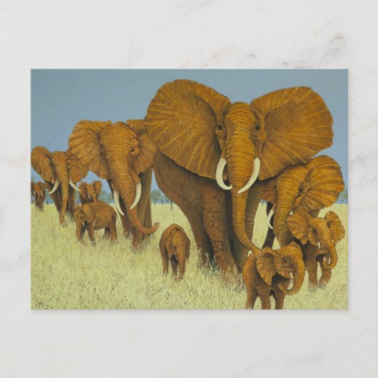 Enormous but caring briefkaart (Voorkant)