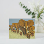 Enormous but caring briefkaart (Staand voorkant)