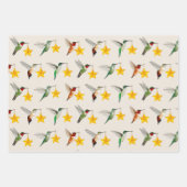 Enorroe en sterren inpakpapier vel (Voorkant)